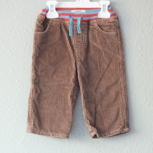 Baby Boden tan corduroy pants (6-12m)